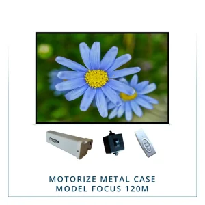 MY SCREEN MOTORIZE METAL CASE MODEL FOCUS 120M