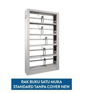 Rak Buku 1 Muka Standard Tanpa Cover New